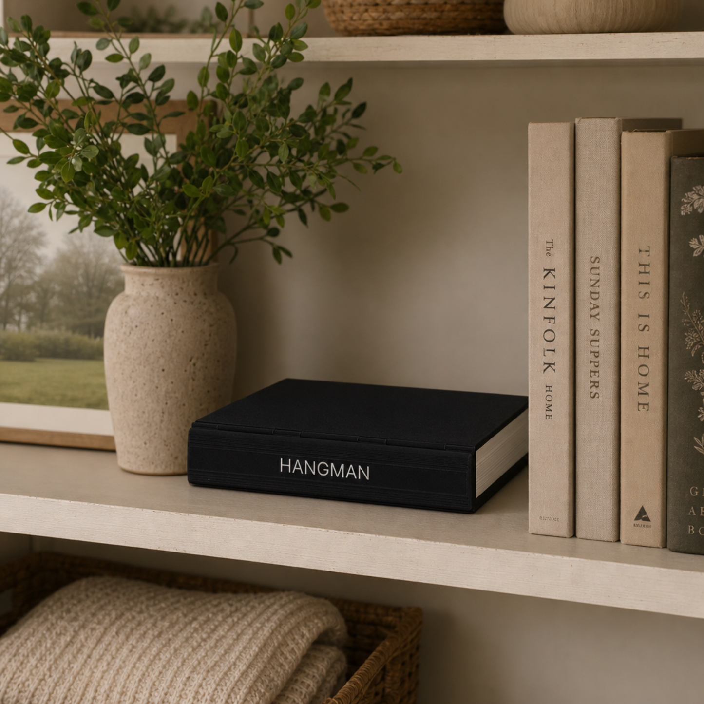 Magnetic Hangman Game · Cowboy Book Edition