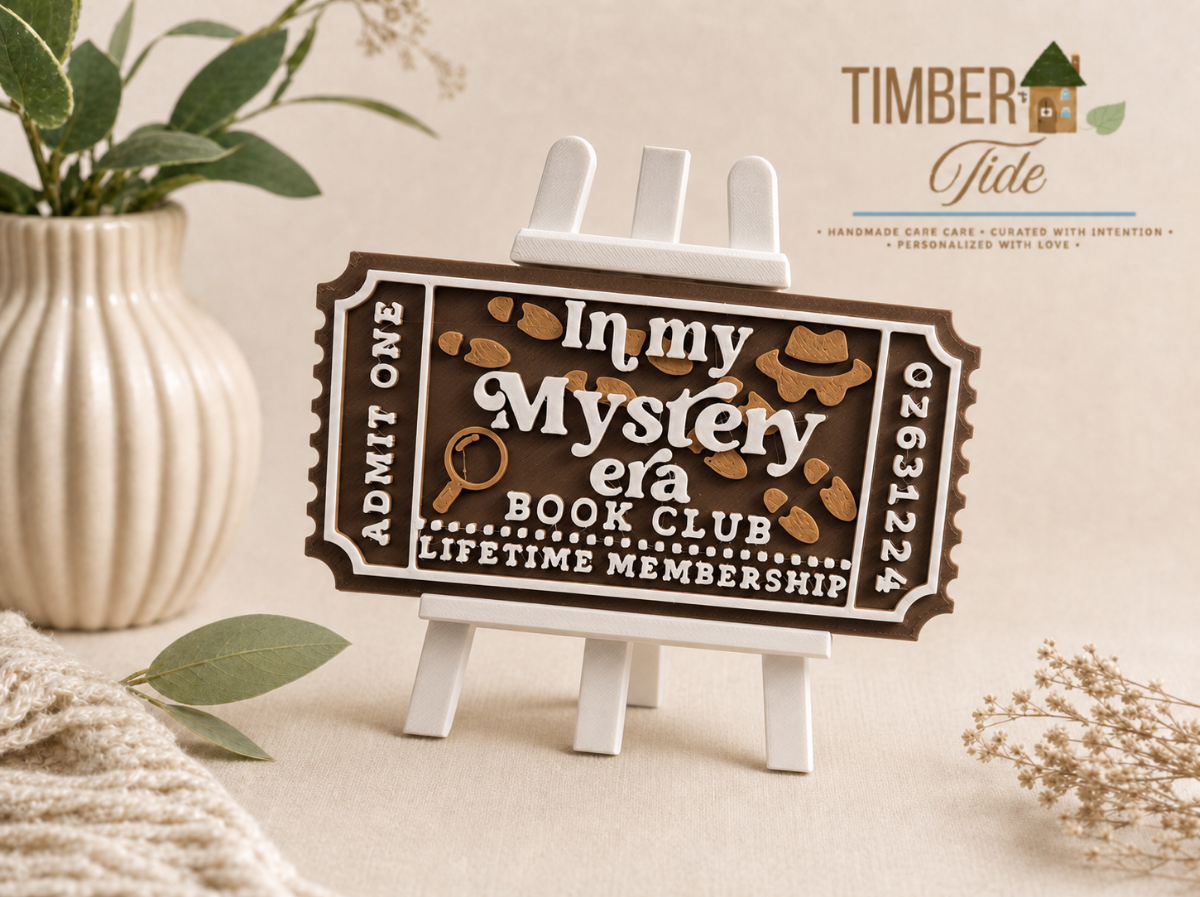 Bookish Era Tickets – Lifetime Membership Collection (with Easel)