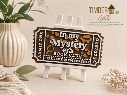 Bookish Era Tickets – Lifetime Membership Collection (with Easel)