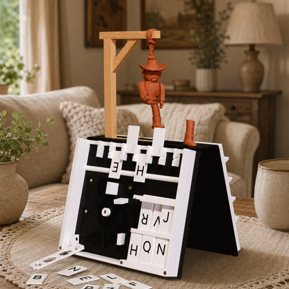Magnetic Hangman Game · Cowboy Book Edition